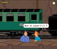 une photo d'Ã©cran de Tintin au Tibet sur Nintendo Super Nes